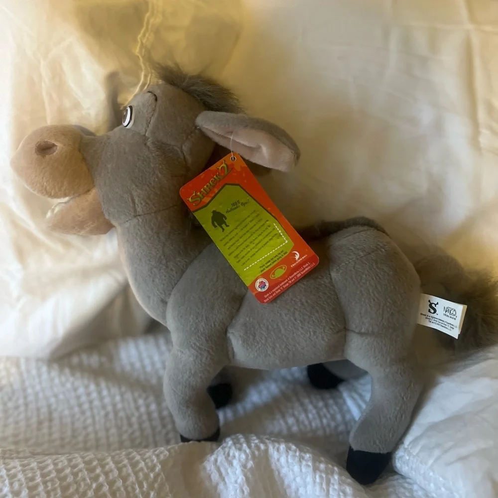 Donkey From Shrek 2 Vintage Plush Toy NWT - Picture 3 of 11